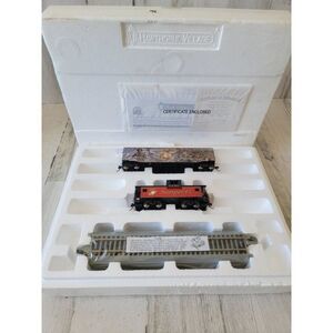 Hawthorne Quadalcanal Box Car & Semper Fi Caboose village train xmas